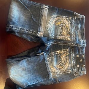 Miss me cuffed capri jeans size 27